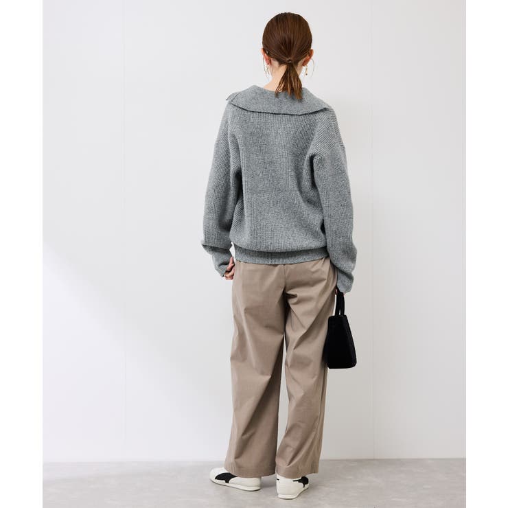 スキッパーポロニットプルオーバー/イージーケア | ROPE' PICNIC | 詳細画像18 