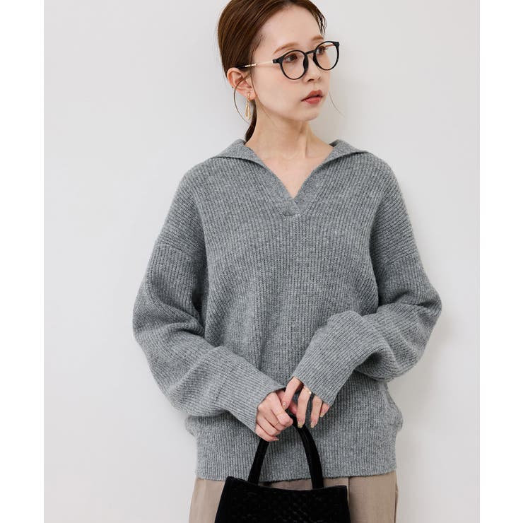 スキッパーポロニットプルオーバー/イージーケア | ROPE' PICNIC | 詳細画像19 