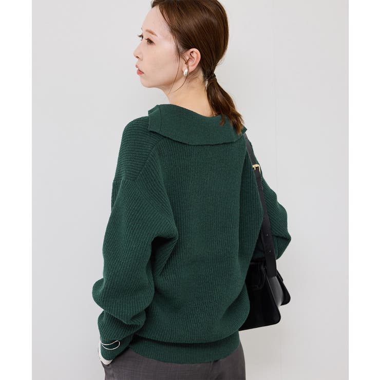 スキッパーポロニットプルオーバー/イージーケア | ROPE' PICNIC | 詳細画像28 