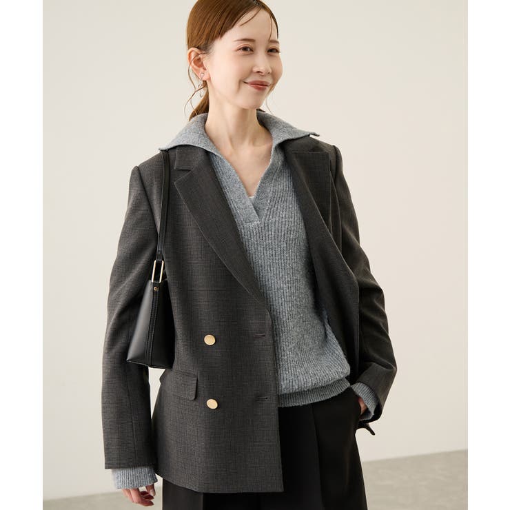 スキッパーポロニットプルオーバー/イージーケア | ROPE' PICNIC | 詳細画像4 