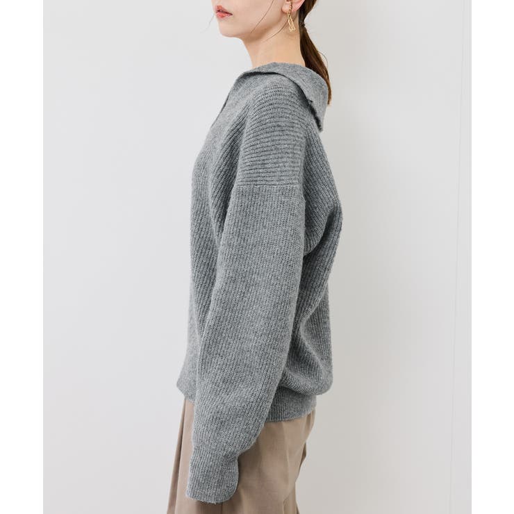 スキッパーポロニットプルオーバー/イージーケア | ROPE' PICNIC | 詳細画像40 