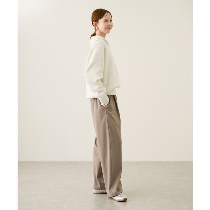 スキッパーポロニットプルオーバー/イージーケア | ROPE' PICNIC | 詳細画像9 