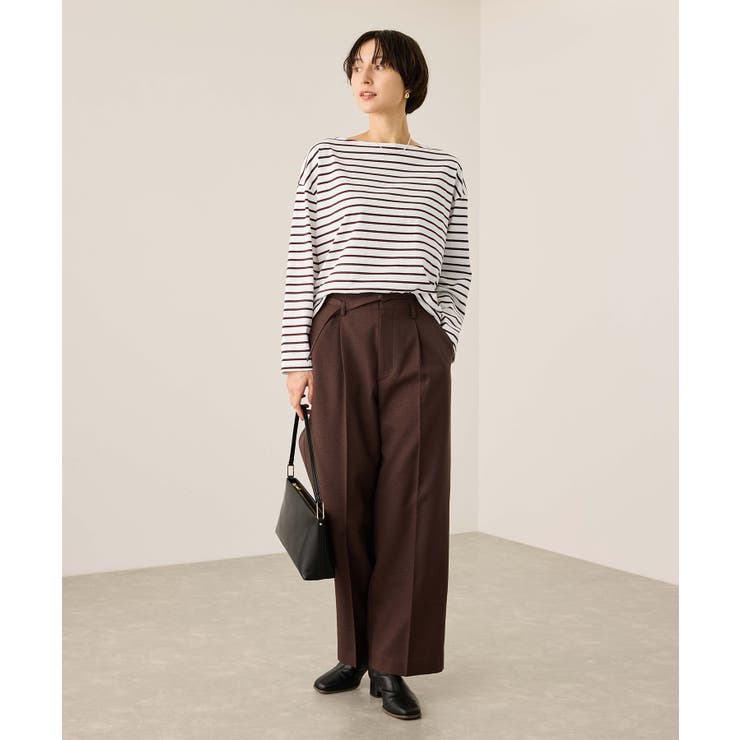 ボックスシルエットボーダーカットソー | ROPE' PICNIC | 詳細画像10 