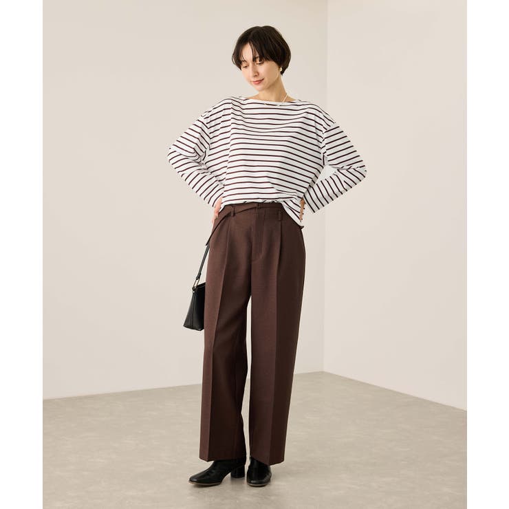 ボックスシルエットボーダーカットソー | ROPE' PICNIC | 詳細画像11 