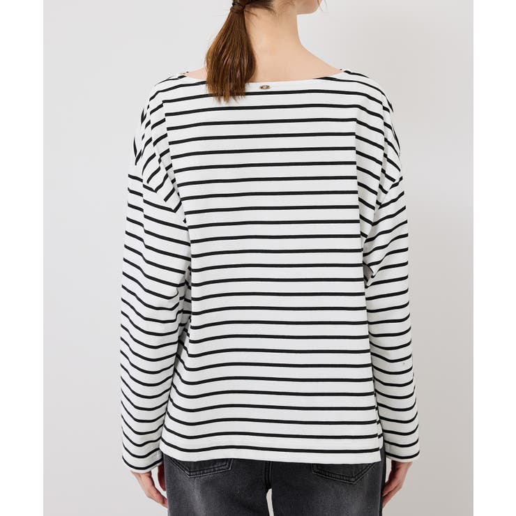 ボックスシルエットボーダーカットソー | ROPE' PICNIC | 詳細画像42 