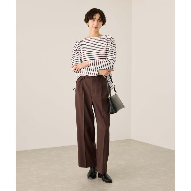 ボックスシルエットボーダーカットソー | ROPE' PICNIC | 詳細画像9 