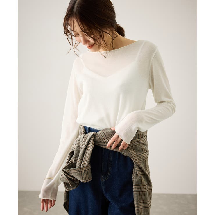 ラメシアーリブカットソー | ROPE' PICNIC | 詳細画像13 