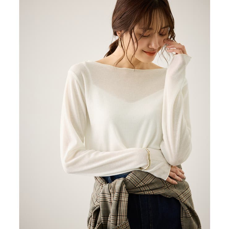 ラメシアーリブカットソー | ROPE' PICNIC | 詳細画像14 