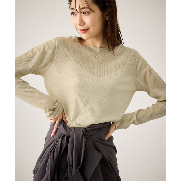 ラメシアーリブカットソー | ROPE' PICNIC | 詳細画像25 