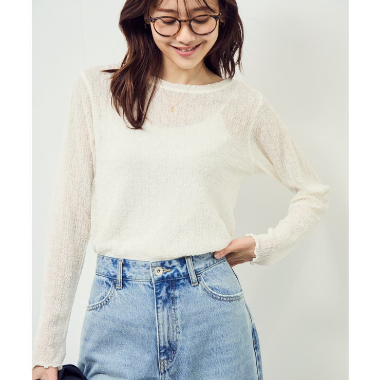 レースカットソートップス | ROPE' PICNIC | 詳細画像14 