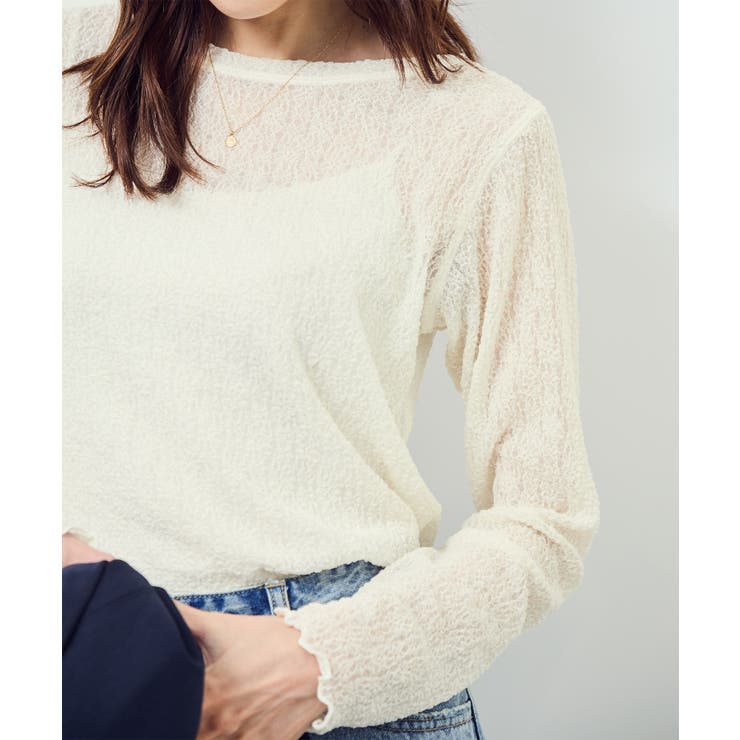 レースカットソートップス | ROPE' PICNIC | 詳細画像15 