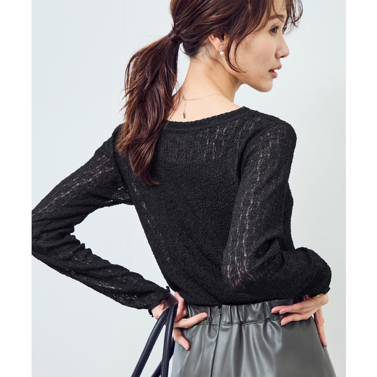 レースカットソートップス | ROPE' PICNIC | 詳細画像9 