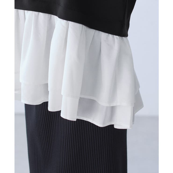 布帛ドッキングペプラムギャザープルオーバー | ROPE' PICNIC | 詳細画像25 