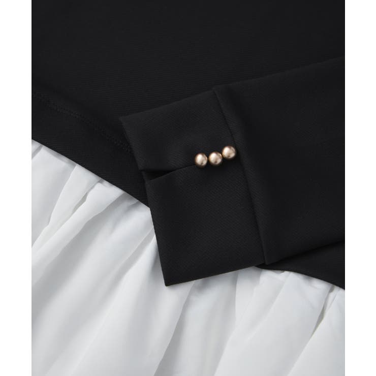 布帛ドッキングペプラムギャザープルオーバー | ROPE' PICNIC | 詳細画像26 