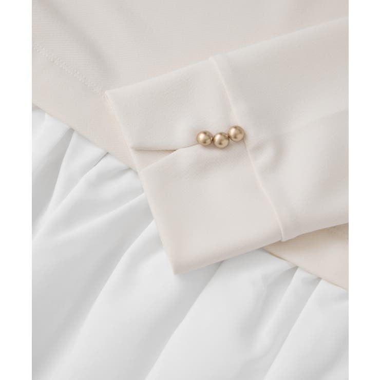 布帛ドッキングペプラムギャザープルオーバー | ROPE' PICNIC | 詳細画像28 