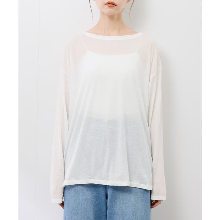 シアーロングスリーブTシャツ | ROPE' PICNIC | 詳細画像13 