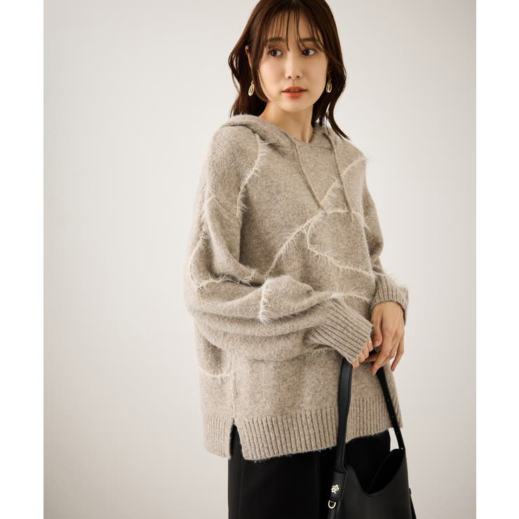 コードリンキングニットフーディ | ROPE' PICNIC | 詳細画像12 