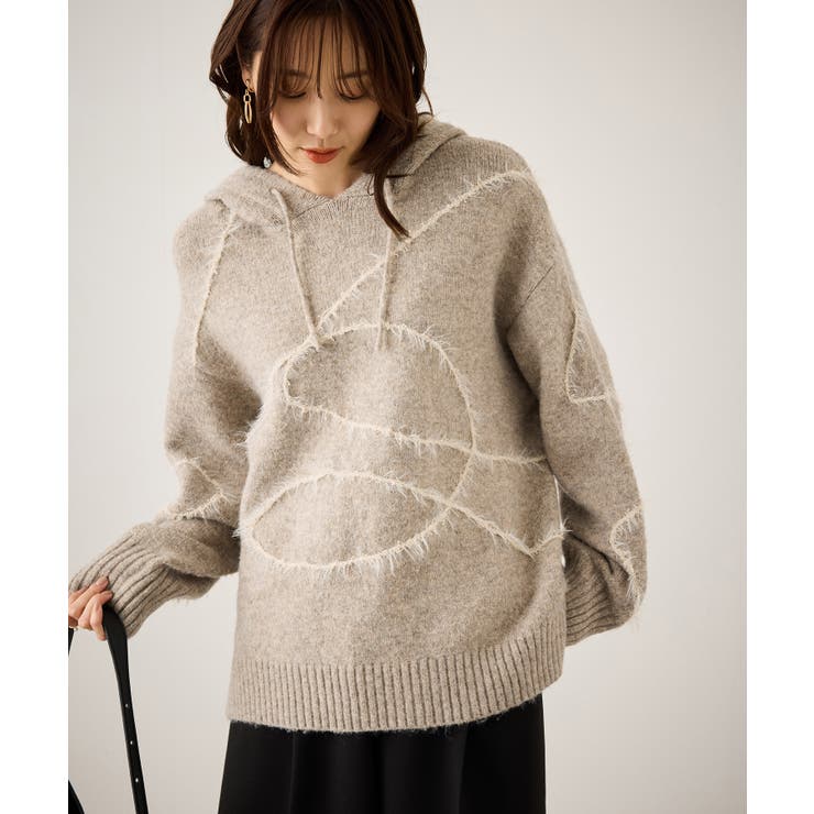 コードリンキングニットフーディ | ROPE' PICNIC | 詳細画像13 