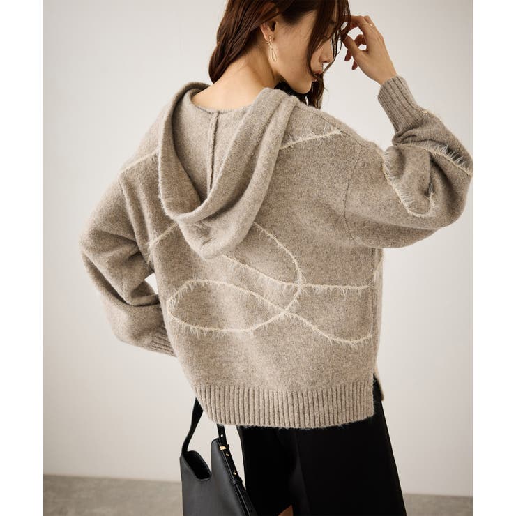 コードリンキングニットフーディ | ROPE' PICNIC | 詳細画像15 