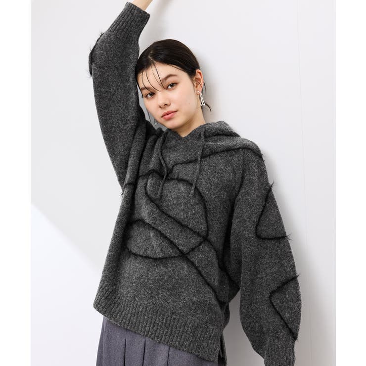 コードリンキングニットフーディ | ROPE' PICNIC | 詳細画像22 