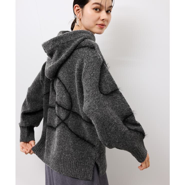 コードリンキングニットフーディ | ROPE' PICNIC | 詳細画像24 