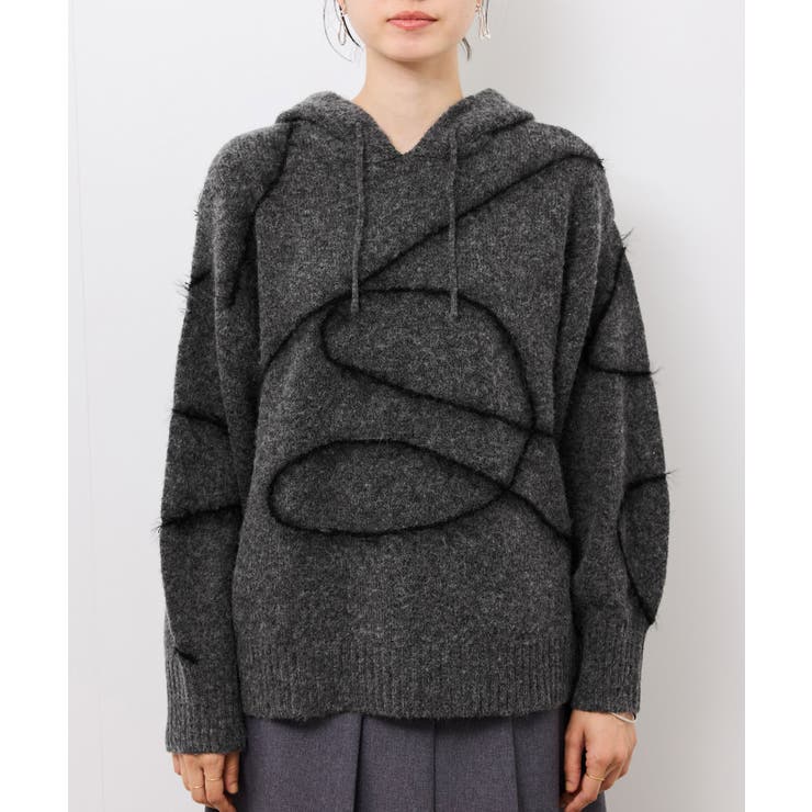 コードリンキングニットフーディ | ROPE' PICNIC | 詳細画像35 