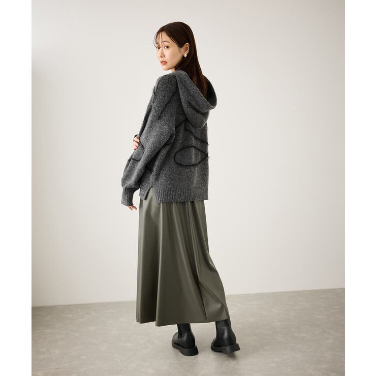 コードリンキングニットフーディ | ROPE' PICNIC | 詳細画像4 