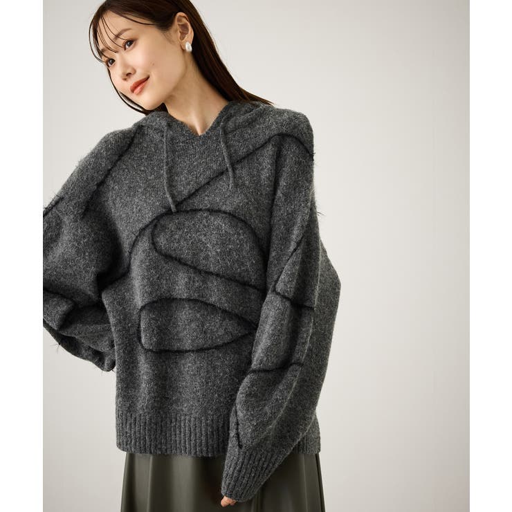 コードリンキングニットフーディ | ROPE' PICNIC | 詳細画像6 