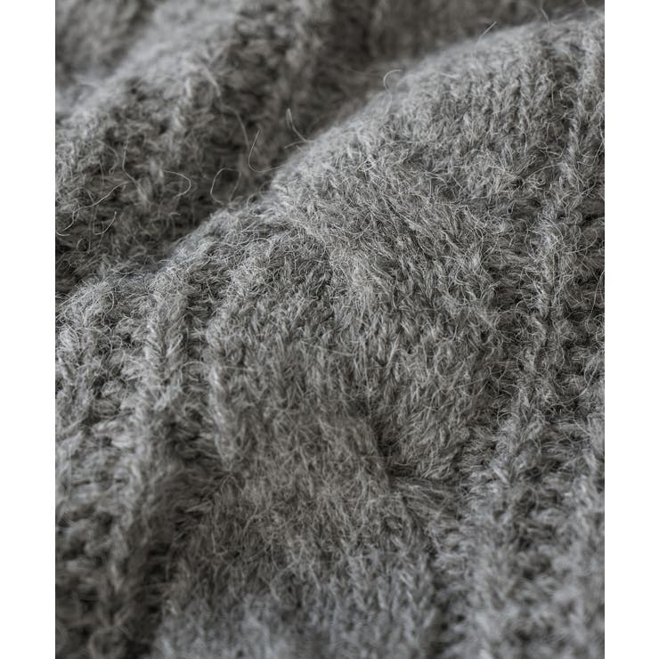 ゆるケーブル編みVネックニット | ROPE' PICNIC | 詳細画像29 