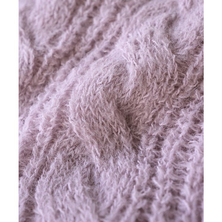 ゆるケーブル編みVネックニット | ROPE' PICNIC | 詳細画像33 