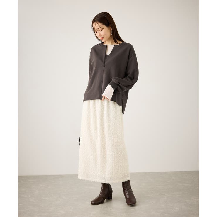 スキッパー裏毛プルオーバー | ROPE' PICNIC | 詳細画像11 