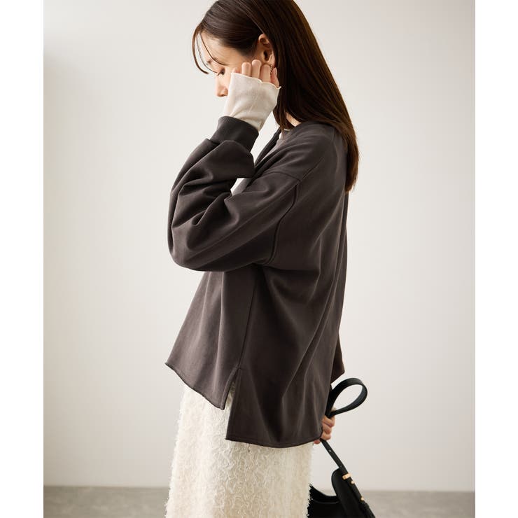 スキッパー裏毛プルオーバー | ROPE' PICNIC | 詳細画像15 