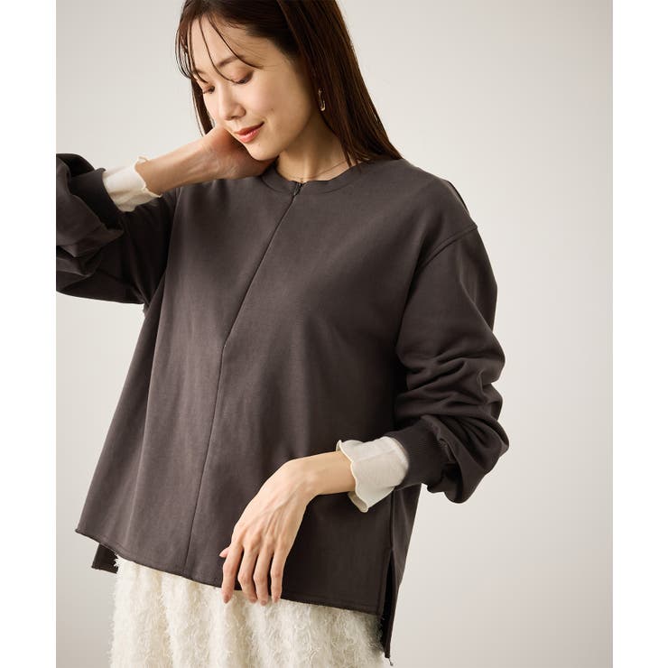 スキッパー裏毛プルオーバー | ROPE' PICNIC | 詳細画像19 