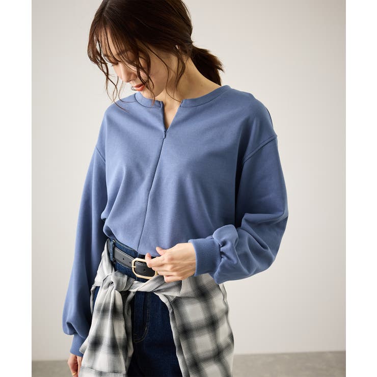 スキッパー裏毛プルオーバー | ROPE' PICNIC | 詳細画像24 