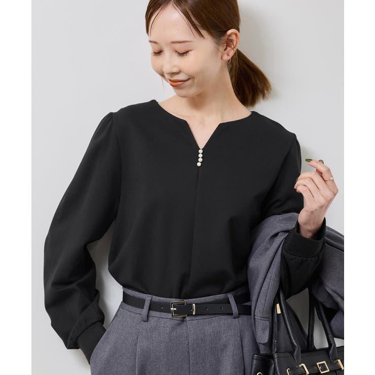 パール付きポンチプルオーバー/セットアップ対応 | ROPE' PICNIC | 詳細画像10 