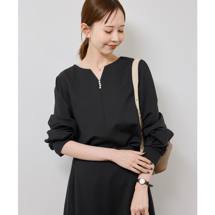 パール付きポンチプルオーバー/セットアップ対応 | ROPE' PICNIC | 詳細画像5 