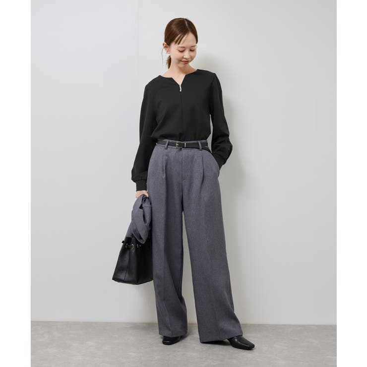 パール付きポンチプルオーバー/セットアップ対応 | ROPE' PICNIC | 詳細画像7 