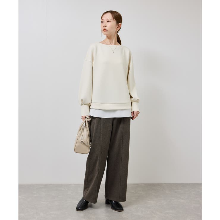 カルゼダンボールレイヤードプルオーバー | ROPE' PICNIC | 詳細画像12 