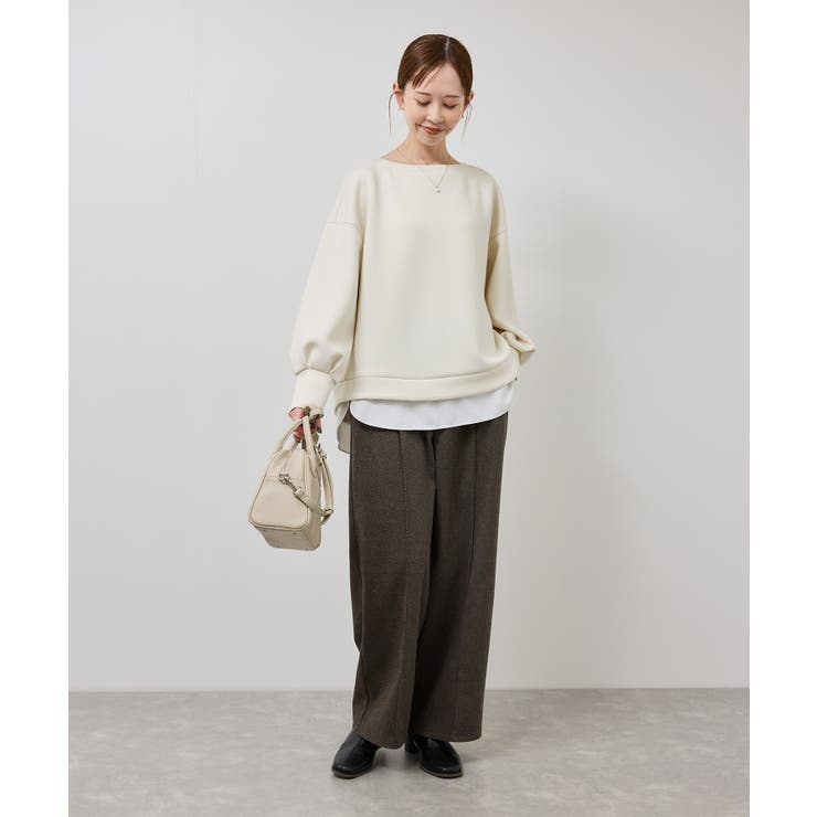 カルゼダンボールレイヤードプルオーバー | ROPE' PICNIC | 詳細画像13 