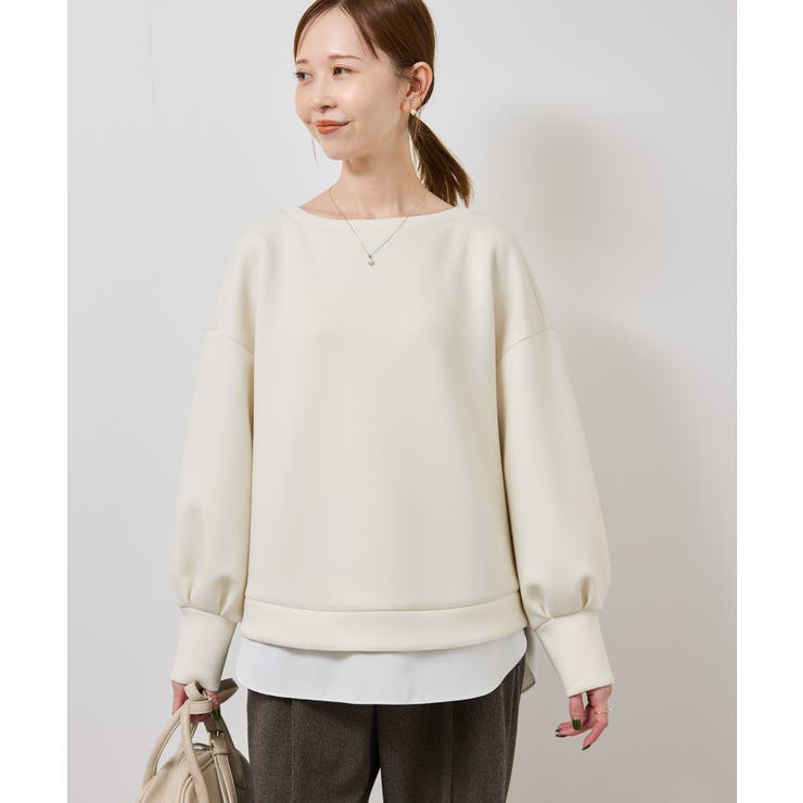 カルゼダンボールレイヤードプルオーバー | ROPE' PICNIC | 詳細画像15 