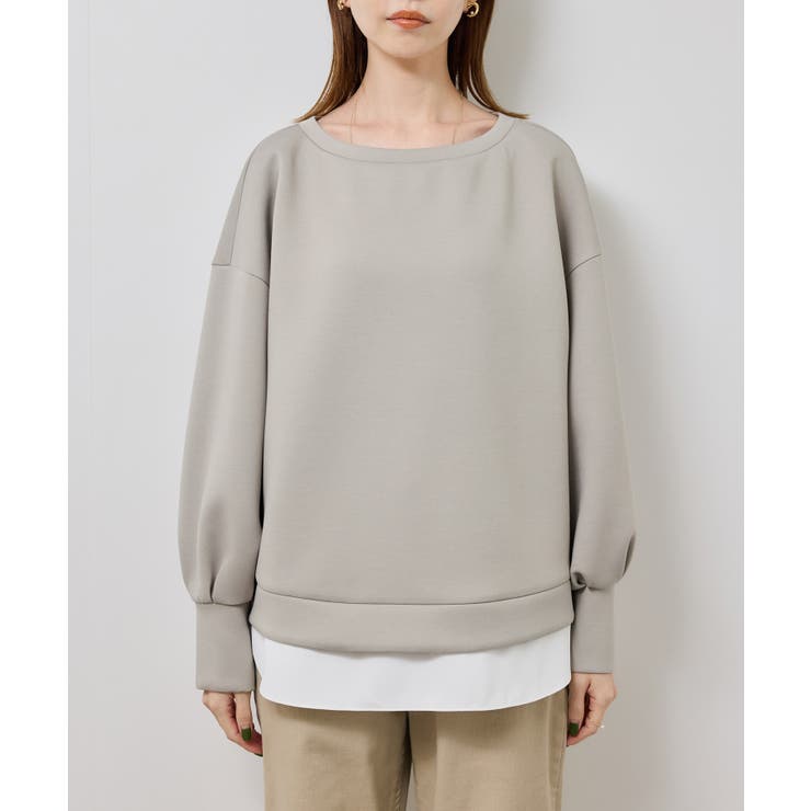 カルゼダンボールレイヤードプルオーバー | ROPE' PICNIC | 詳細画像17 