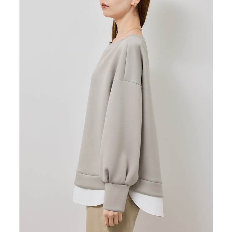 カルゼダンボールレイヤードプルオーバー | ROPE' PICNIC | 詳細画像18 