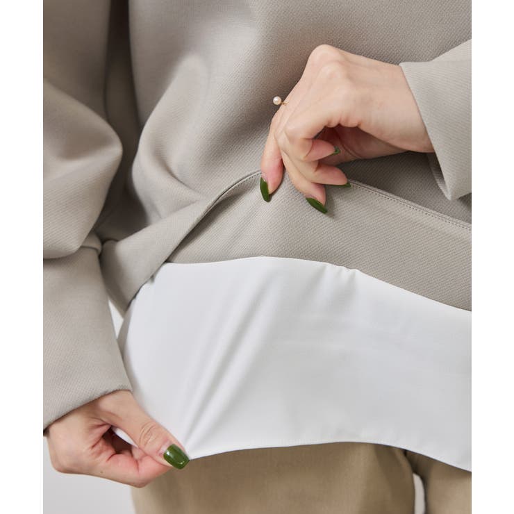 カルゼダンボールレイヤードプルオーバー | ROPE' PICNIC | 詳細画像23 