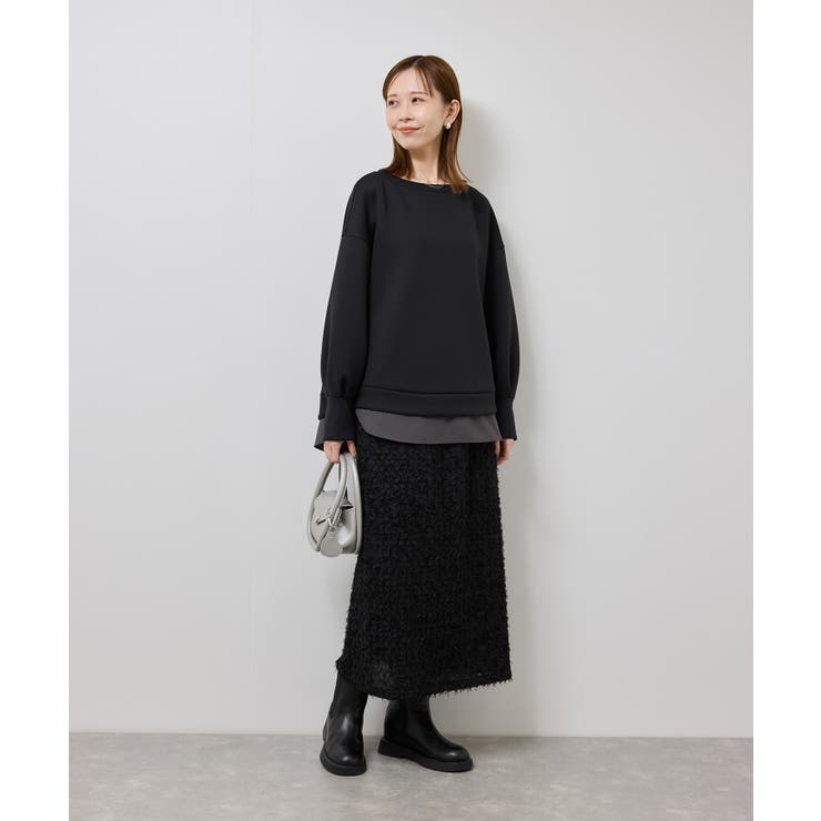 カルゼダンボールレイヤードプルオーバー | ROPE' PICNIC | 詳細画像3 