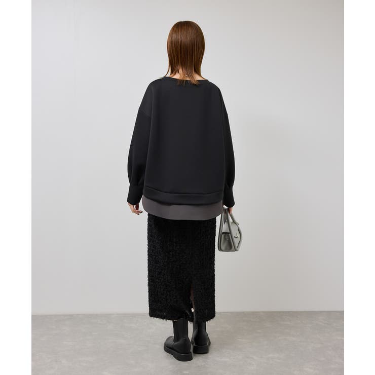 カルゼダンボールレイヤードプルオーバー | ROPE' PICNIC | 詳細画像4 