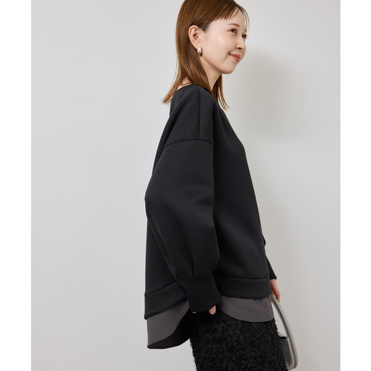 カルゼダンボールレイヤードプルオーバー | ROPE' PICNIC | 詳細画像7 