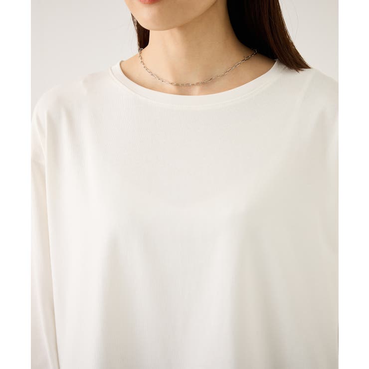 布帛ドッキングロングスリーブTシャツ | ROPE' PICNIC | 詳細画像27 