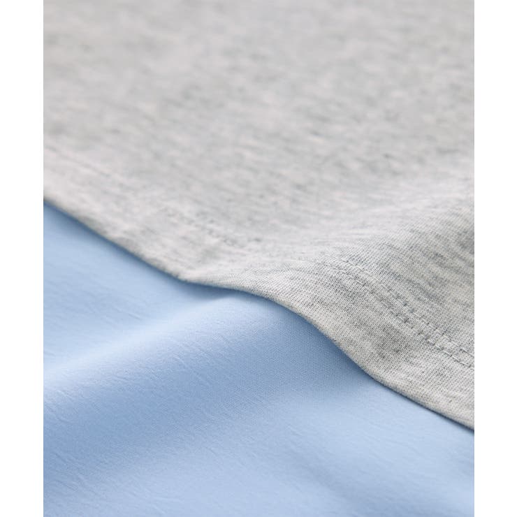 布帛ドッキングロングスリーブTシャツ | ROPE' PICNIC | 詳細画像31 