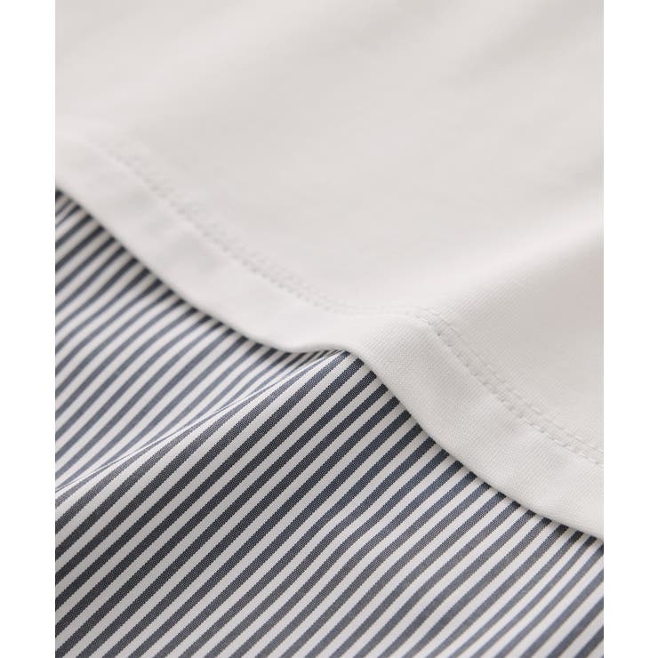 布帛ドッキングロングスリーブTシャツ | ROPE' PICNIC | 詳細画像34 