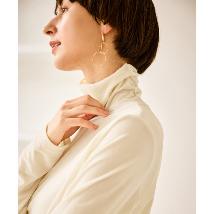 シアートリコットベロアタートルトップス | ROPE' PICNIC | 詳細画像11 